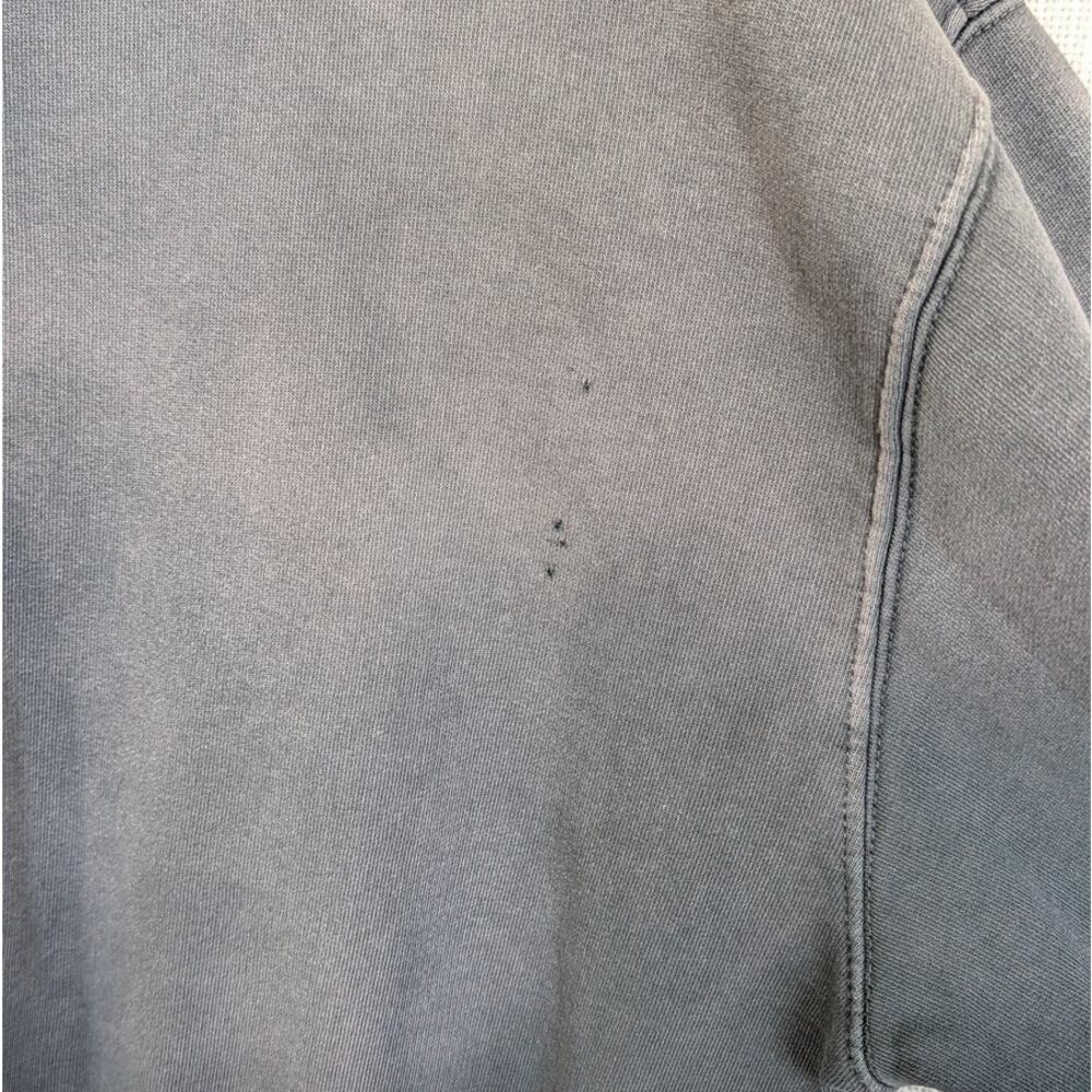 Anine Bing Jaci Sweatshirt Myth San Francisco Womens XS Charcoal Terry Crewneck - Picture 5 of 9